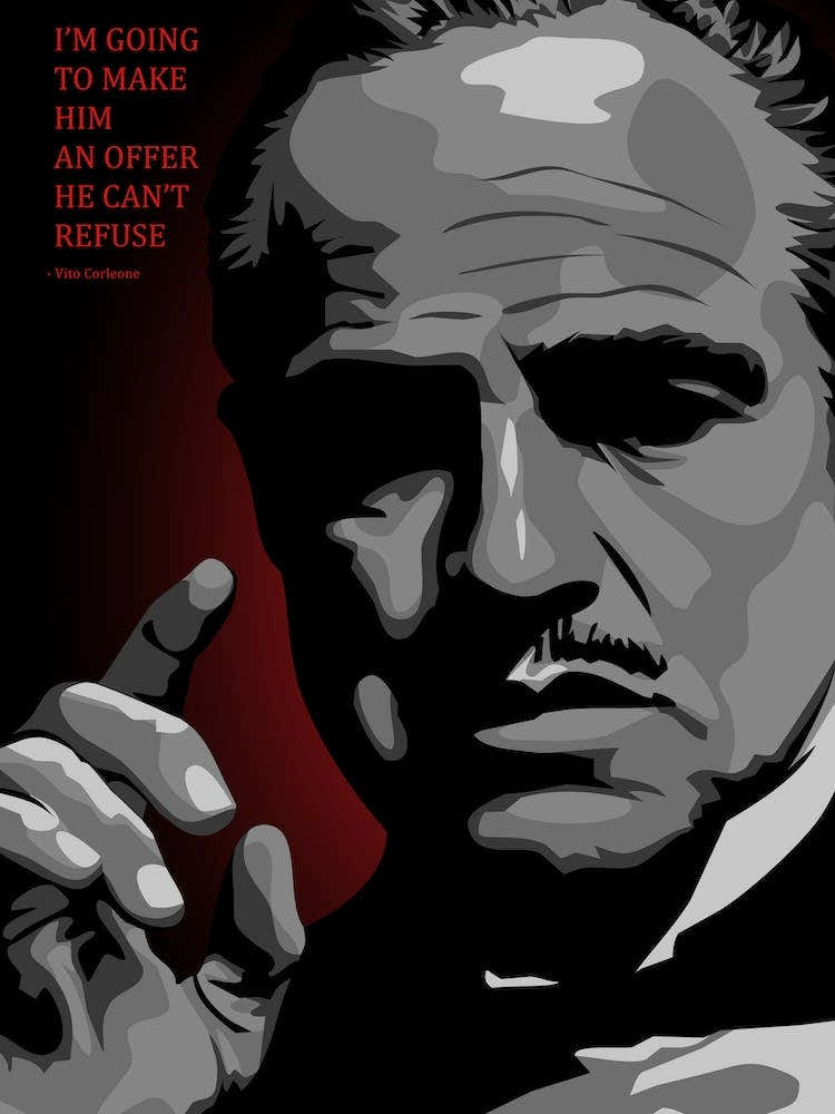 Vito Corleone Godfather Quote
