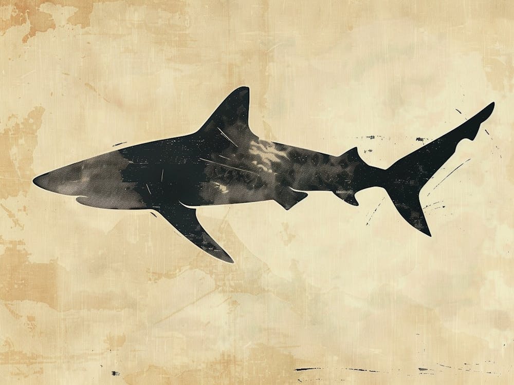 Thresher Shark Silhouette 6