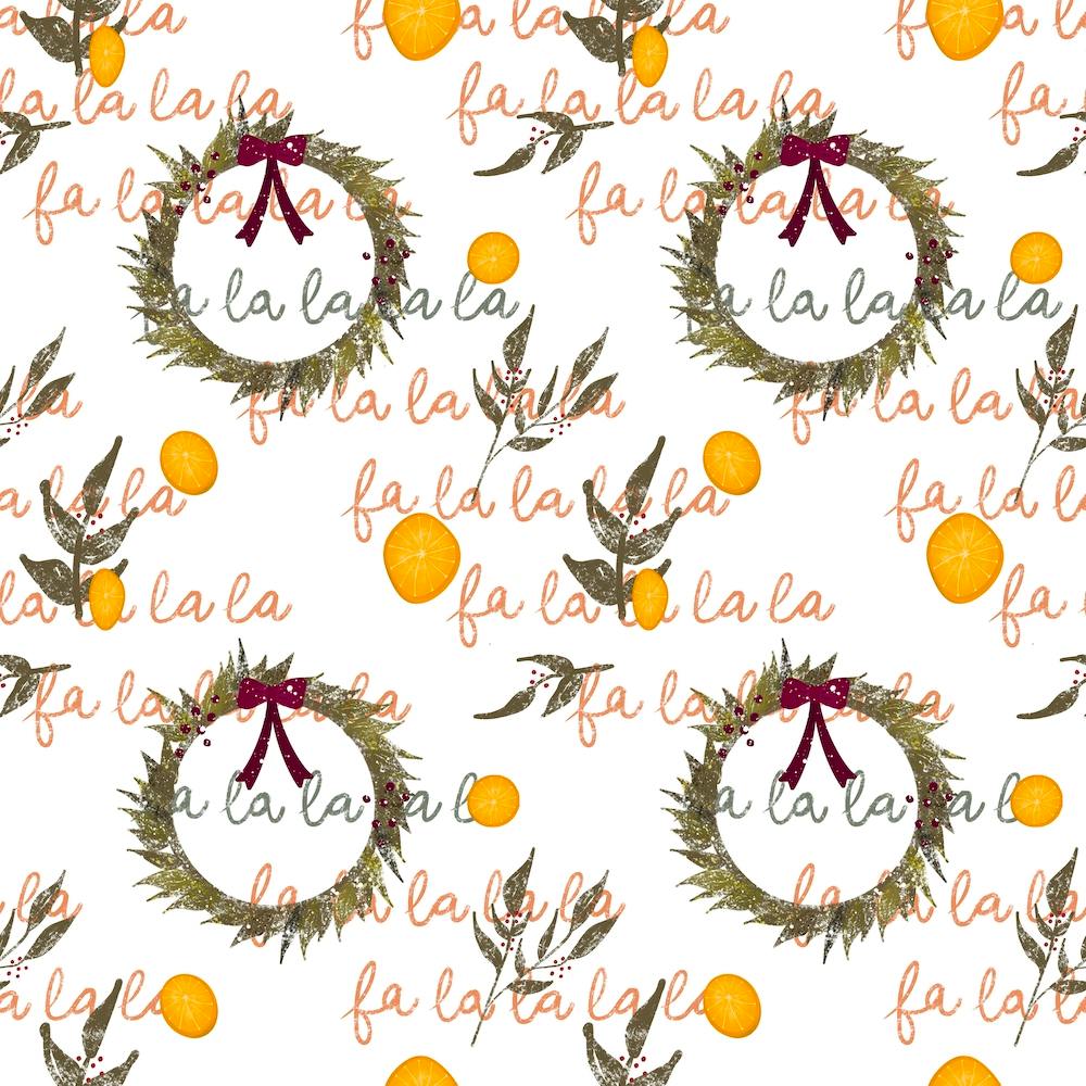 FA LA LA LA LA Christmas Wreaths