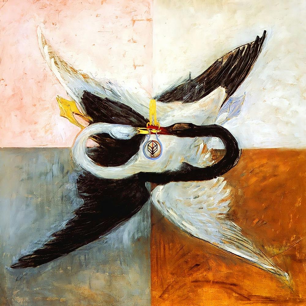 Hilma Af Klint - The Swan, No. 24, Group IX-SUW, 1915