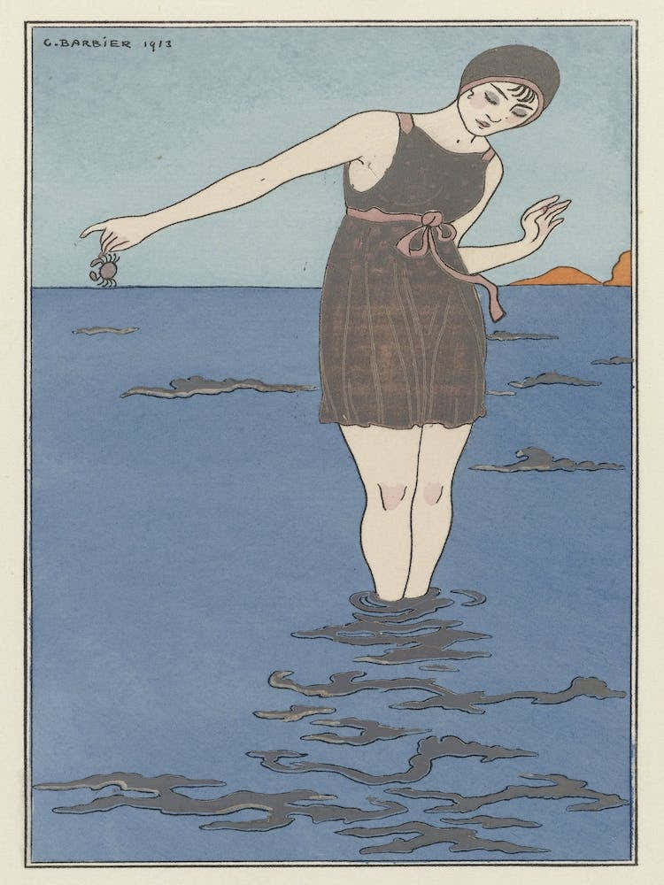 Costume De Bain, George Barbier