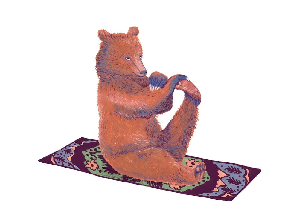 Bear Exercise - Animal Yoga
