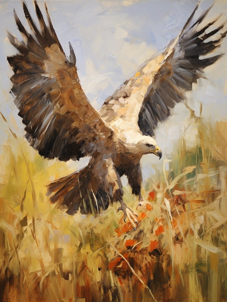 Bird Painting Vulture 3