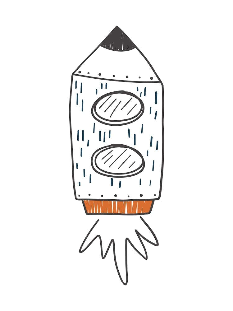 Rocket Ship Space Kids Room 2 1