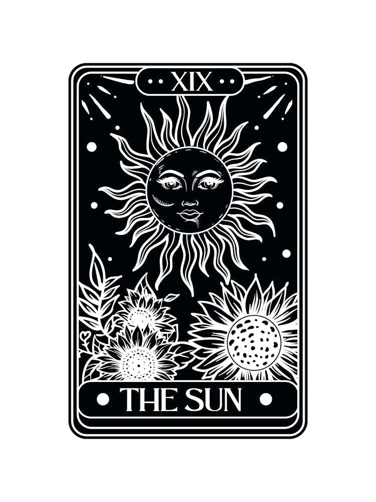 Sun Tarot Card