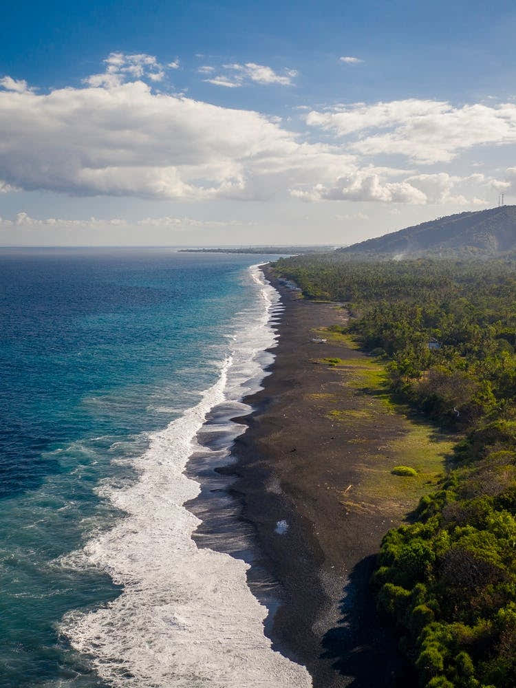 Black Sand Beaches Of Bali