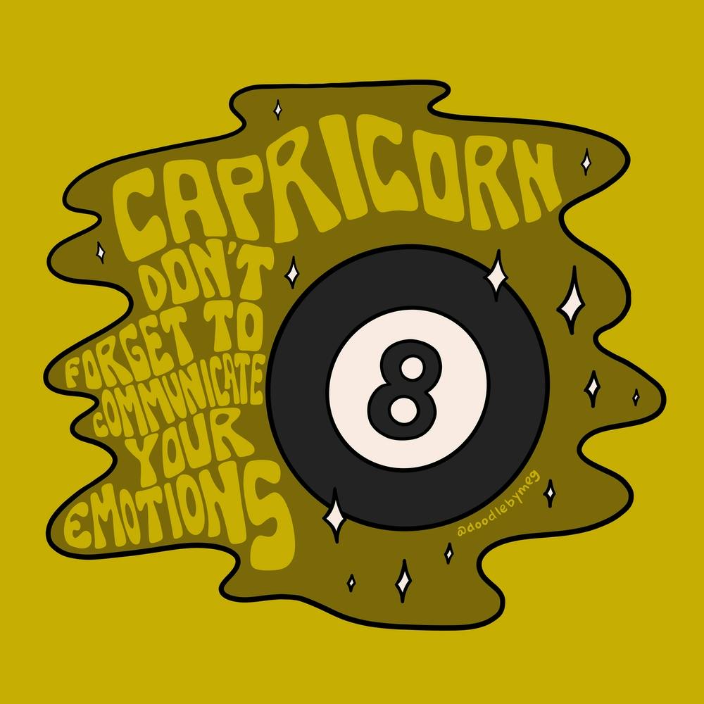 Capricorn Magic 8 Ball