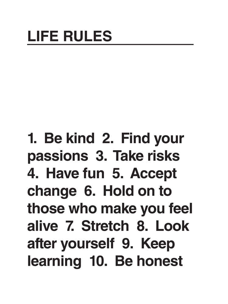 Life Rulesbw