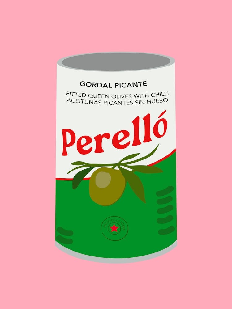 Perello Olives Pink Kitchen