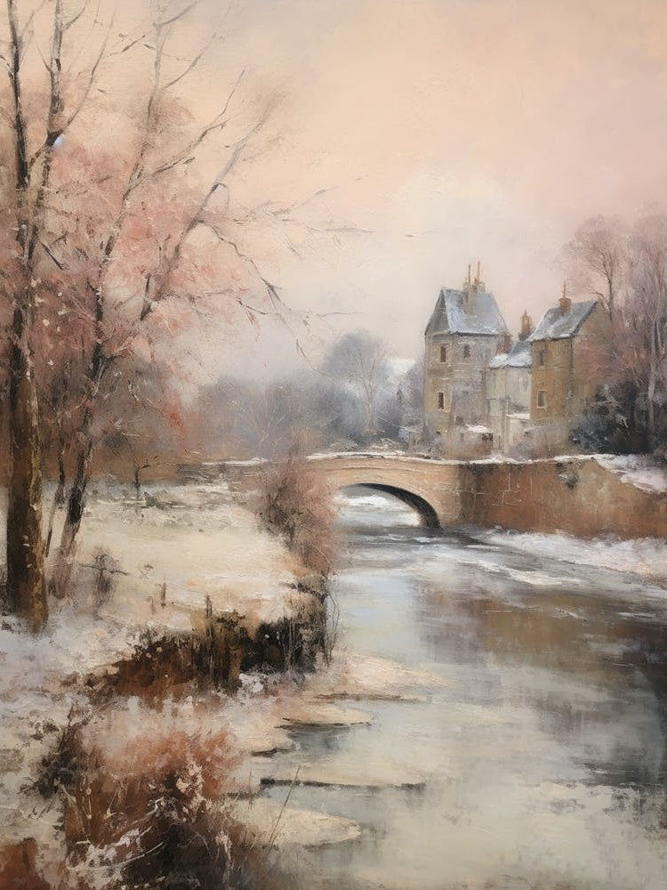 Dreamy Winter Painting Richmond England 2
