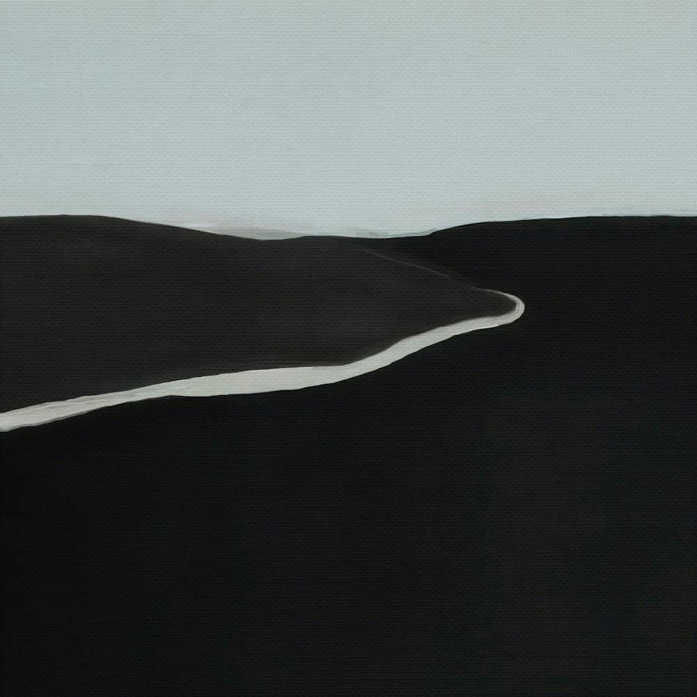 Abstract Landscape Dunes at Twilight