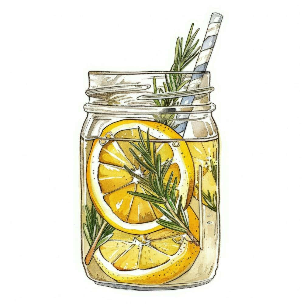 Iced Tea In A Mason Jar