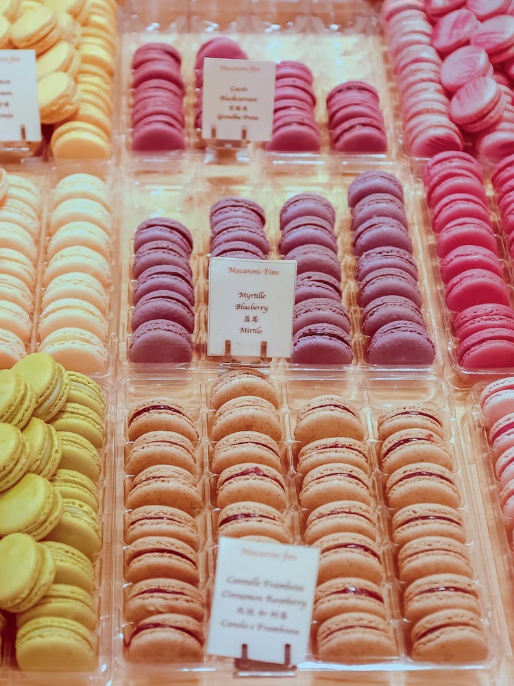 Myrtille Macarons