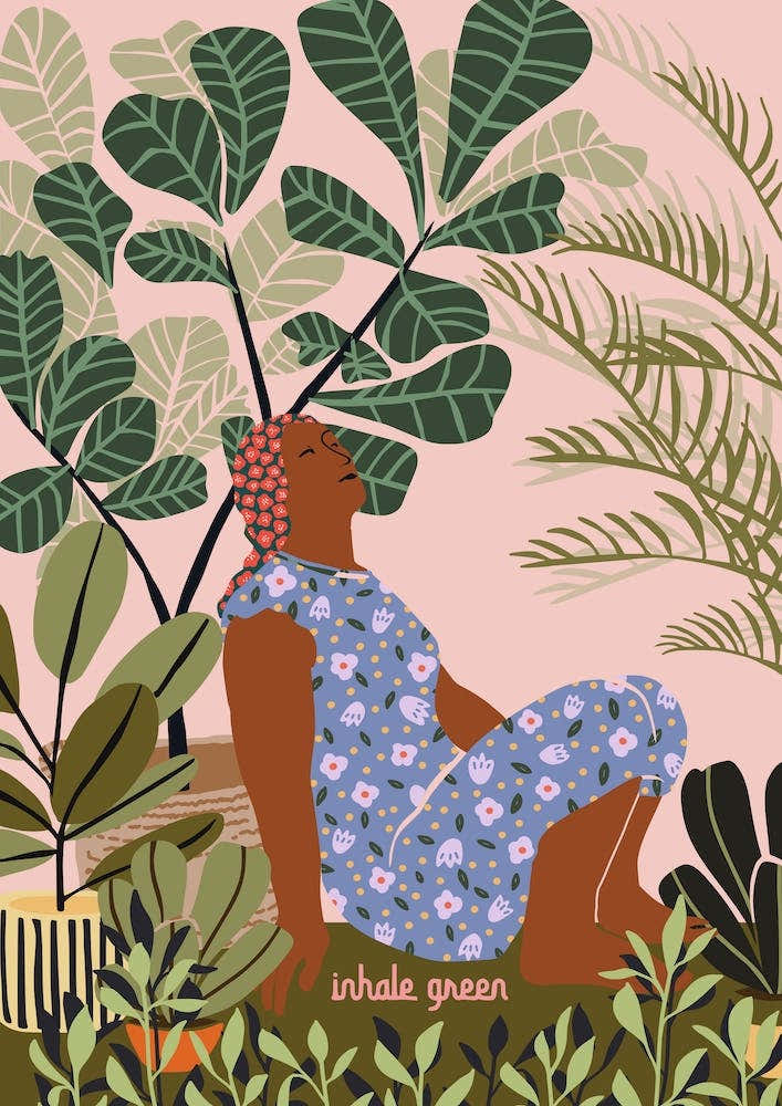 Inhale Green  Privat Jungle At Home