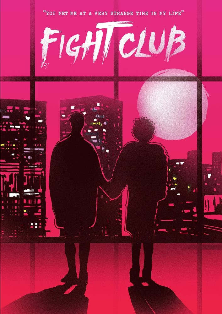 Marla And Tyler Fight Club