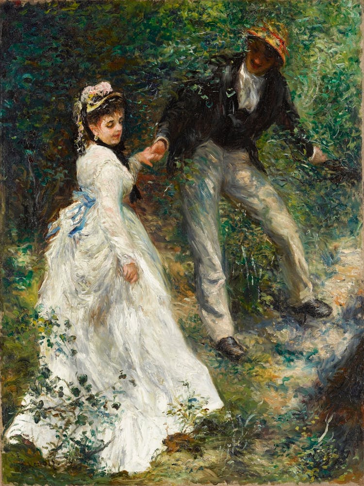 La Promenade (1870), Pierre Auguste Renoir