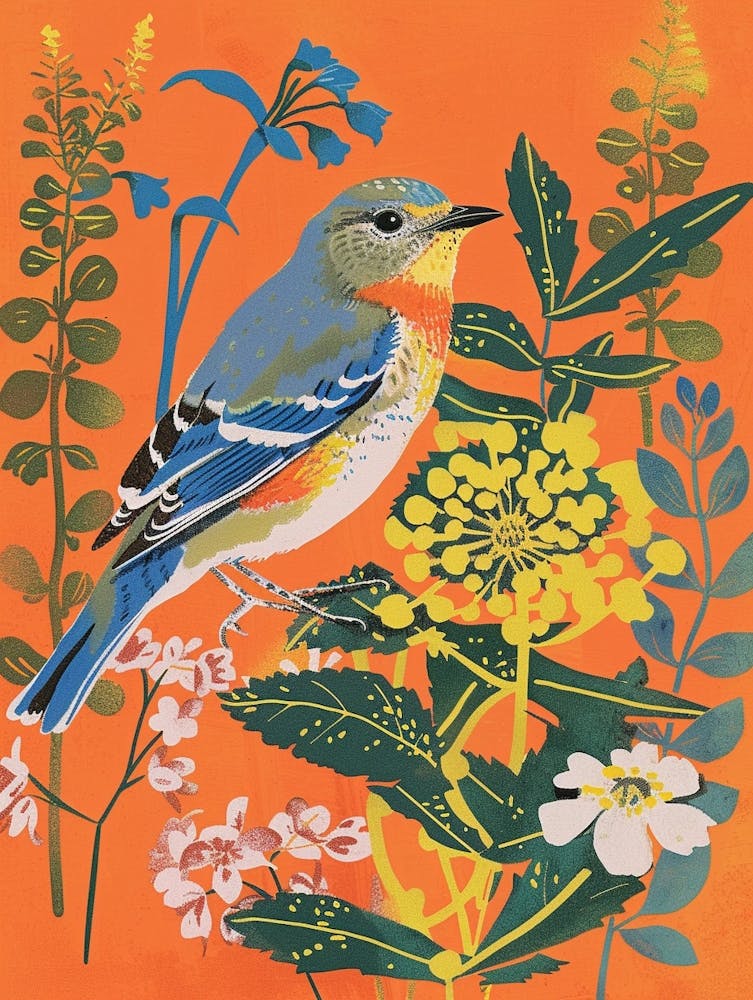 Spring Birds Eastern Bluebird 1