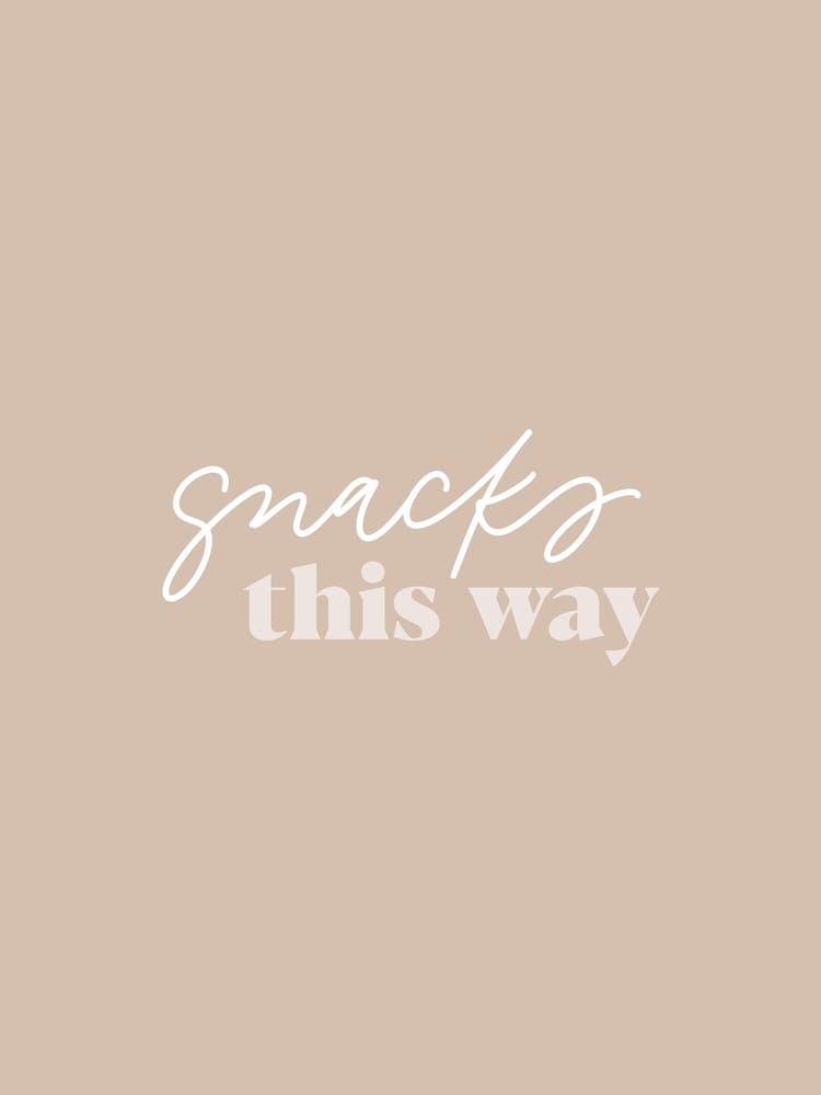 Snacks This Way