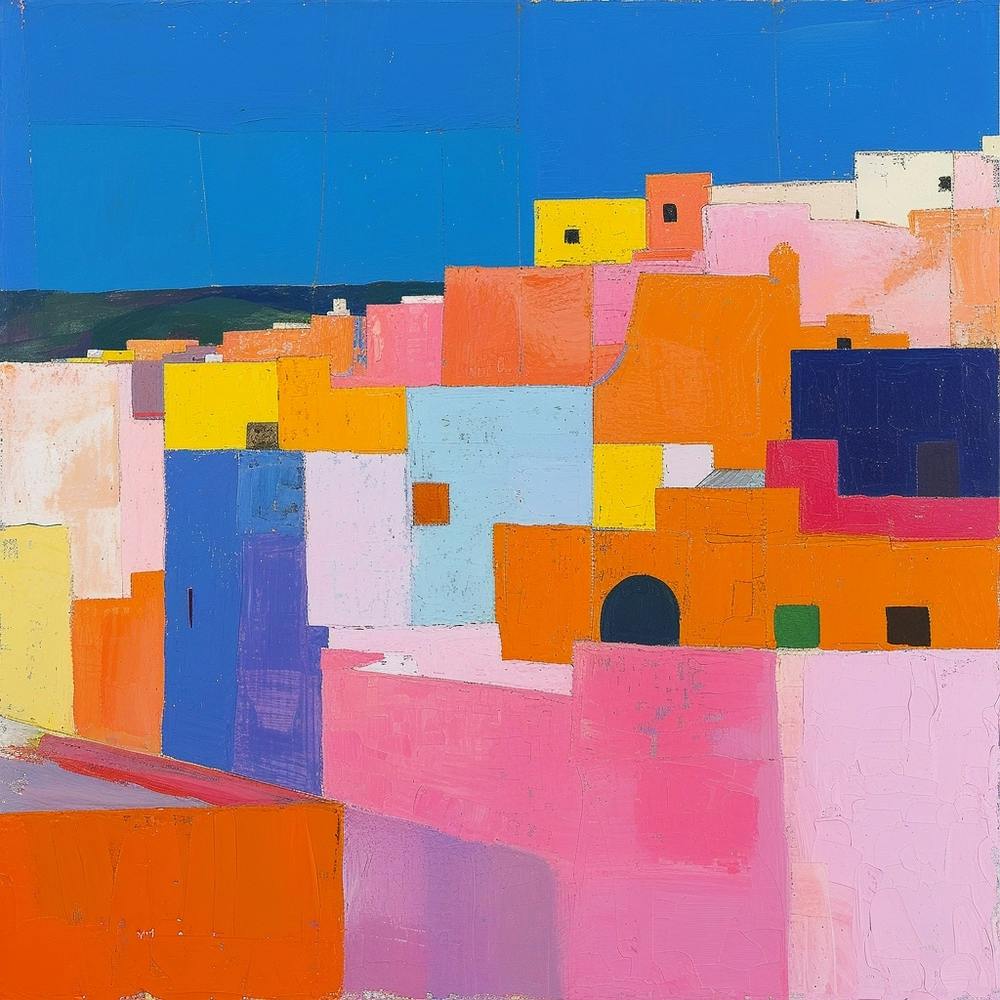 Abstract Travel Collection Fez Morocco 2