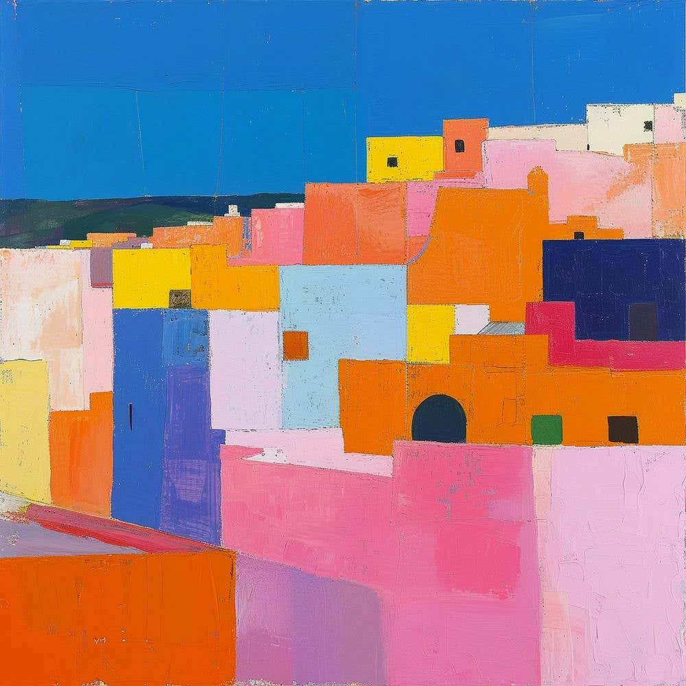 Abstract Travel Collection Fez Morocco 2