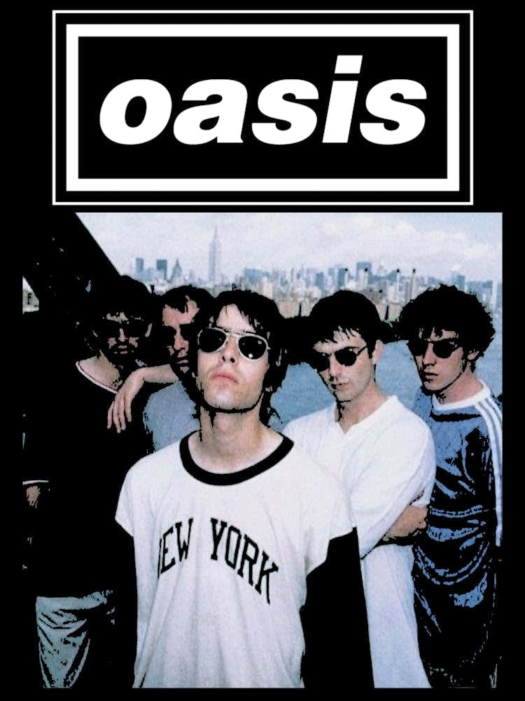 oasis britpop music band 7