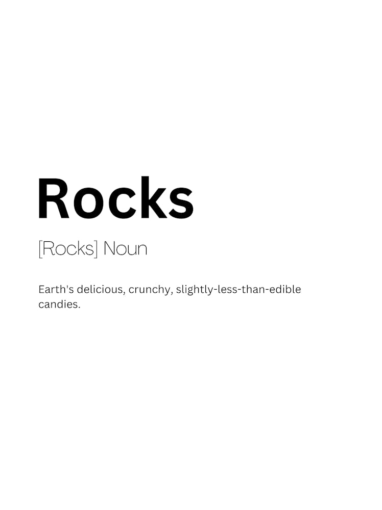 Rocks Definition Meaning