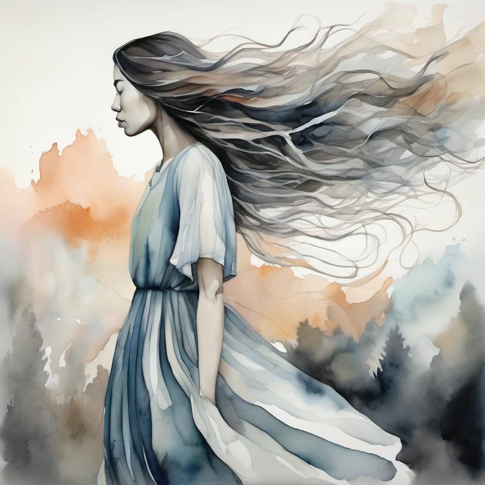 Girl With Long Hair