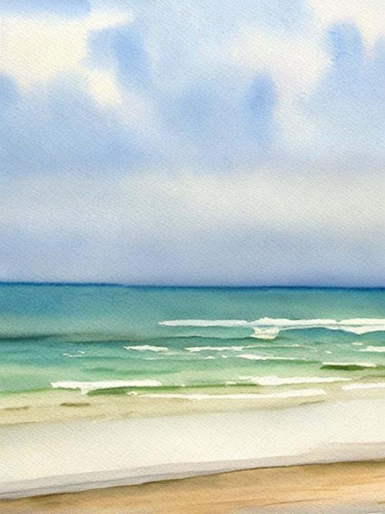 Myrtle Beach 4, South Carolina Watercolour