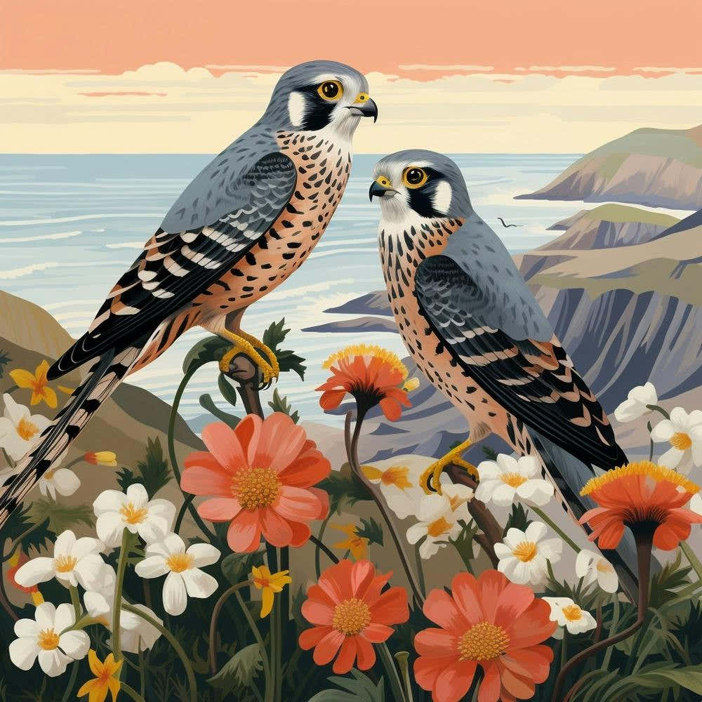 Bird In Nature American Kestrel 2