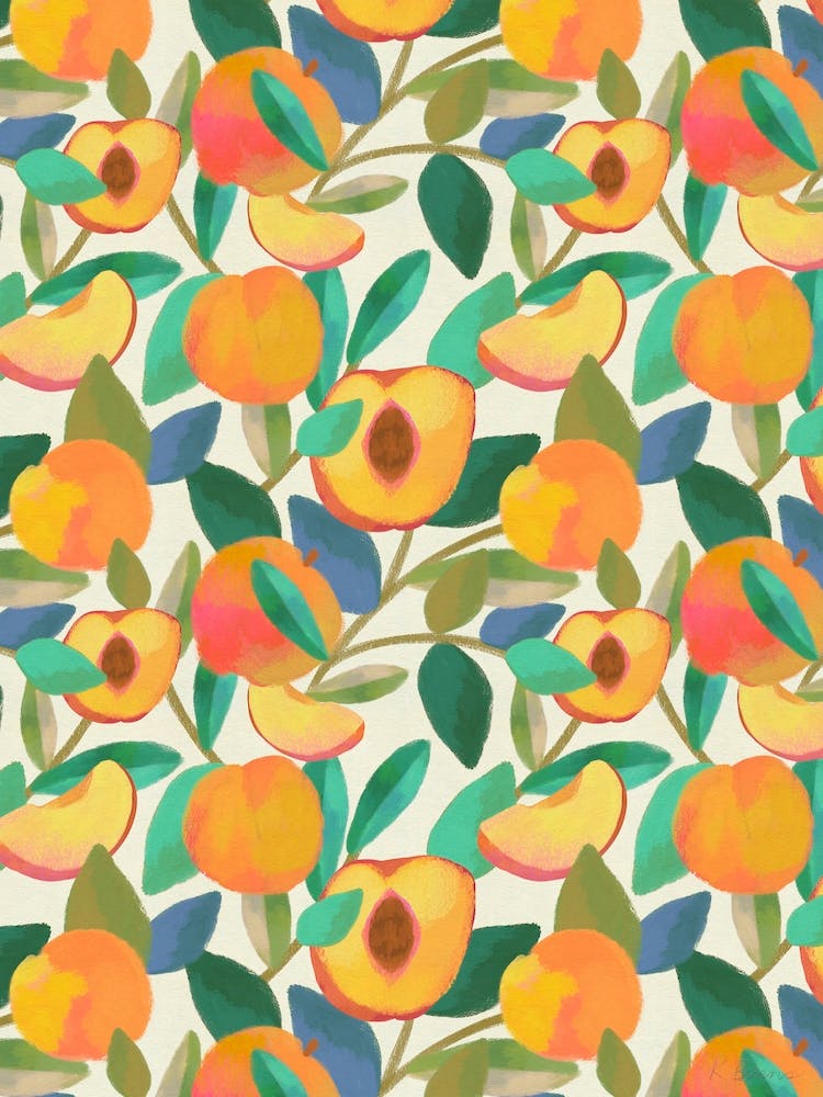 Peachy Nectarines - White