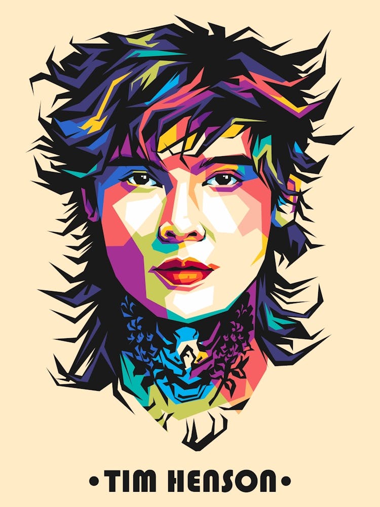 Polyphia Band Tim Henson Wpap Pop Art Style