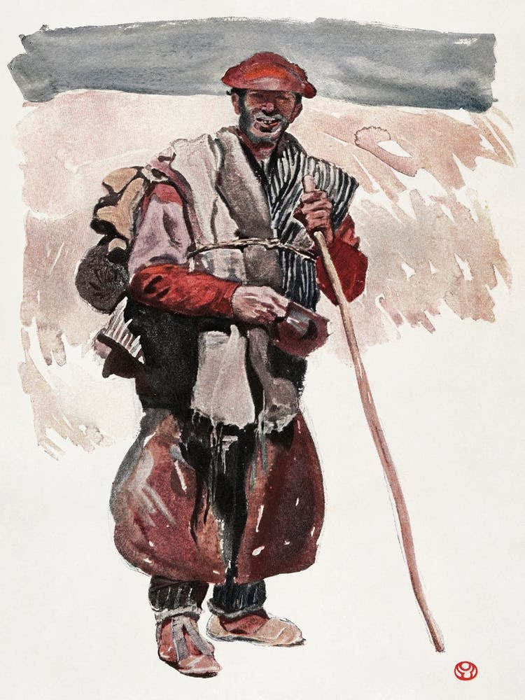 A Spanish Tramp (1911), Edward Penfield