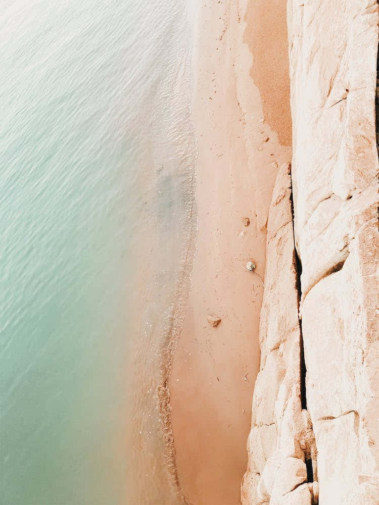 Lake Powell Rocky Coast