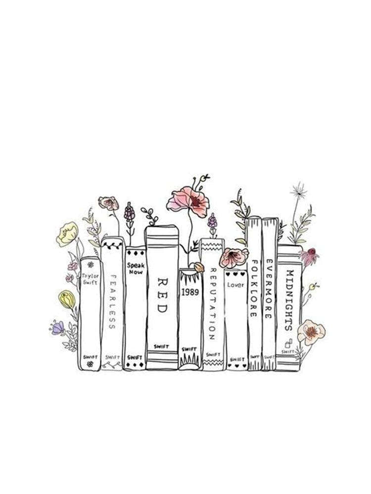Books And Flowers taylor swift album titles 1