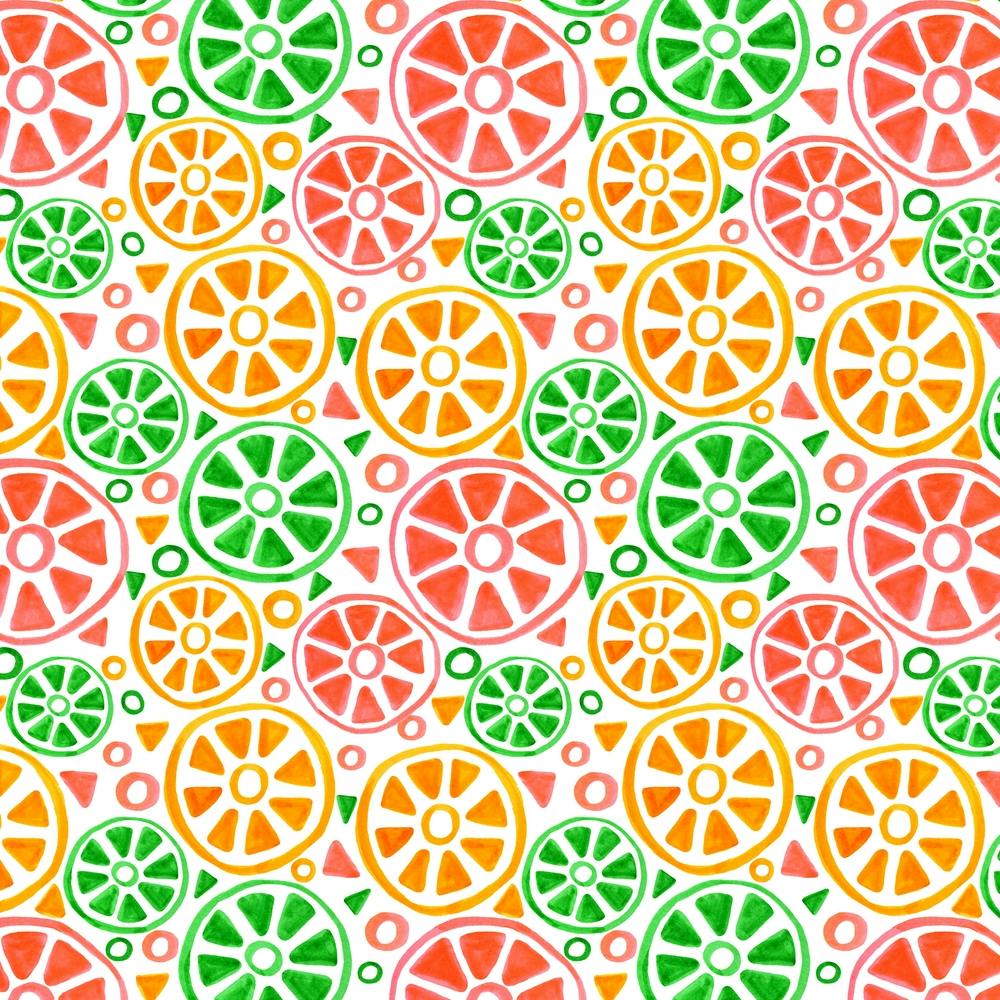 Slices Yellow Green Orange