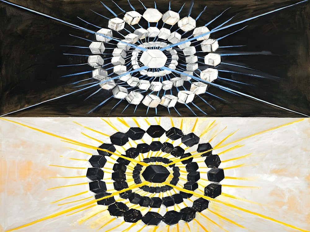 Hilma af Klint - The Swan, No. 8, Group IX,SUW No. 8, (1915)