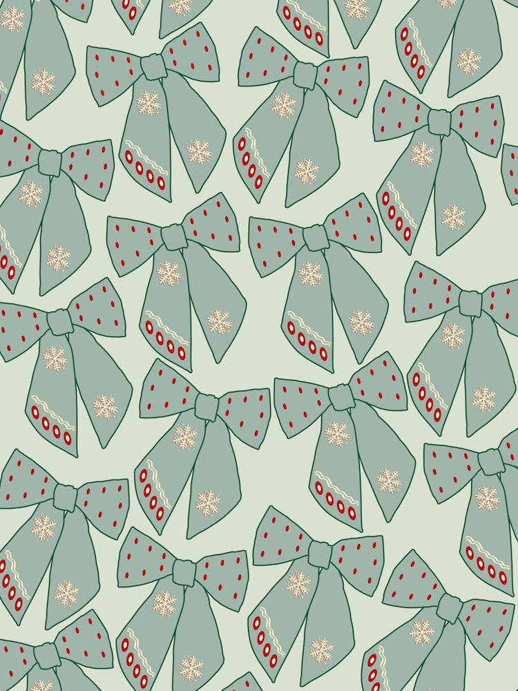 Sage Green Bows