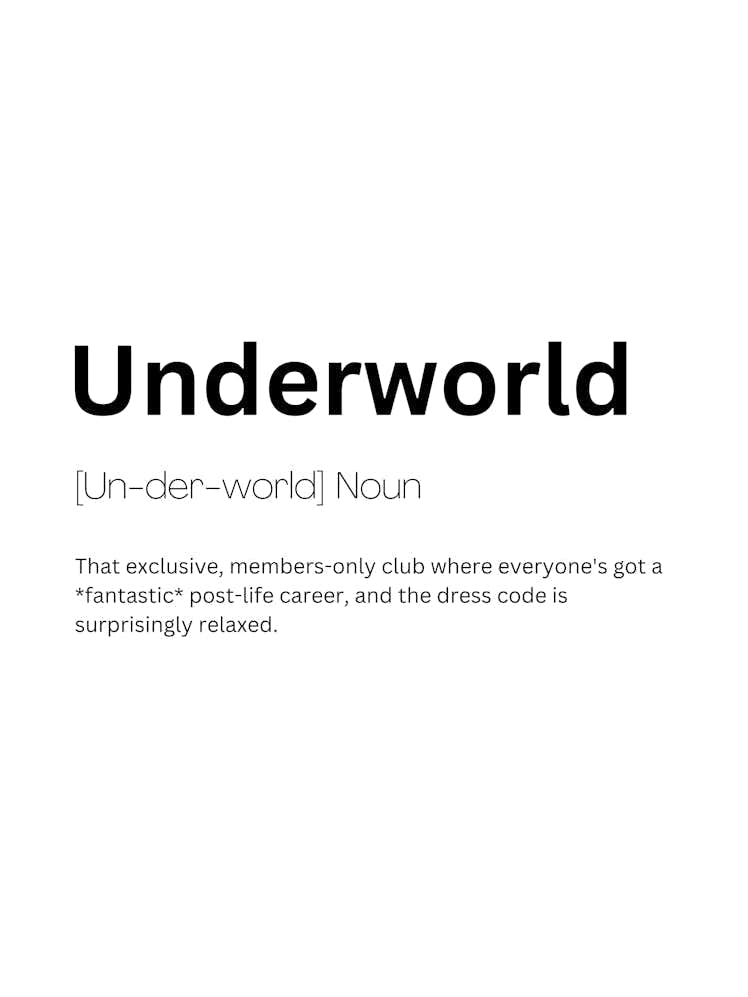 Underworld Definition Meaning