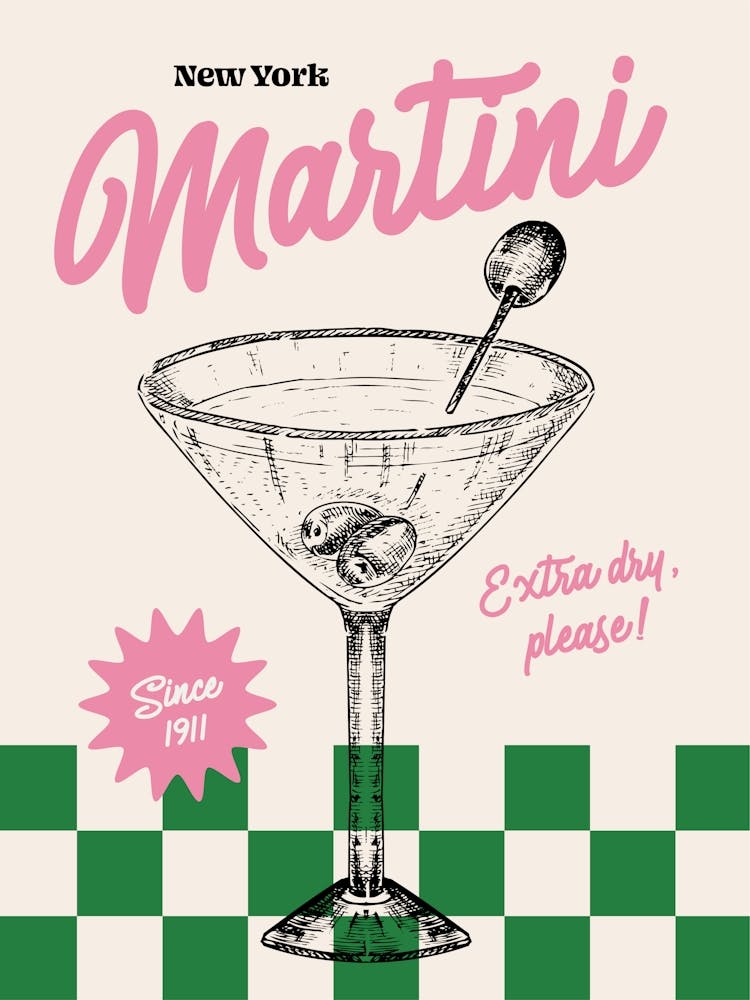 Extra Dry Martini Please!