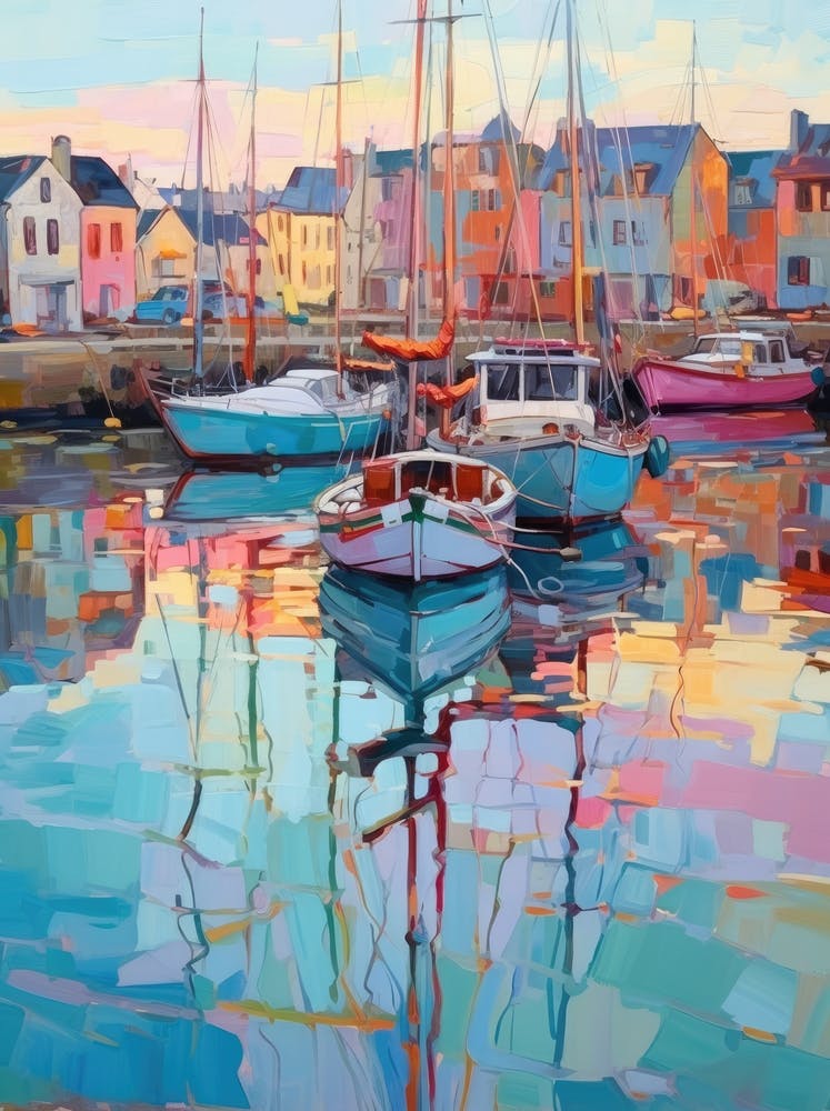Boats In The Harbour 2