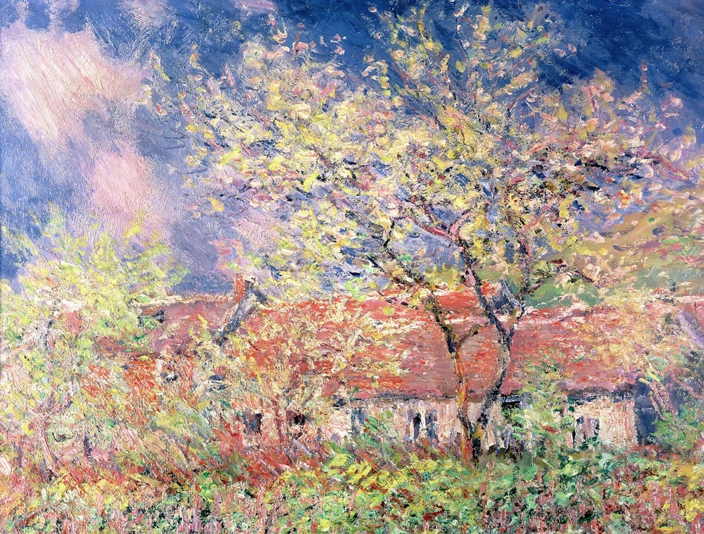 Claude Monet - House In Spring