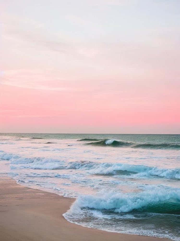 Crescent Beach, Florida Pink Photography 1