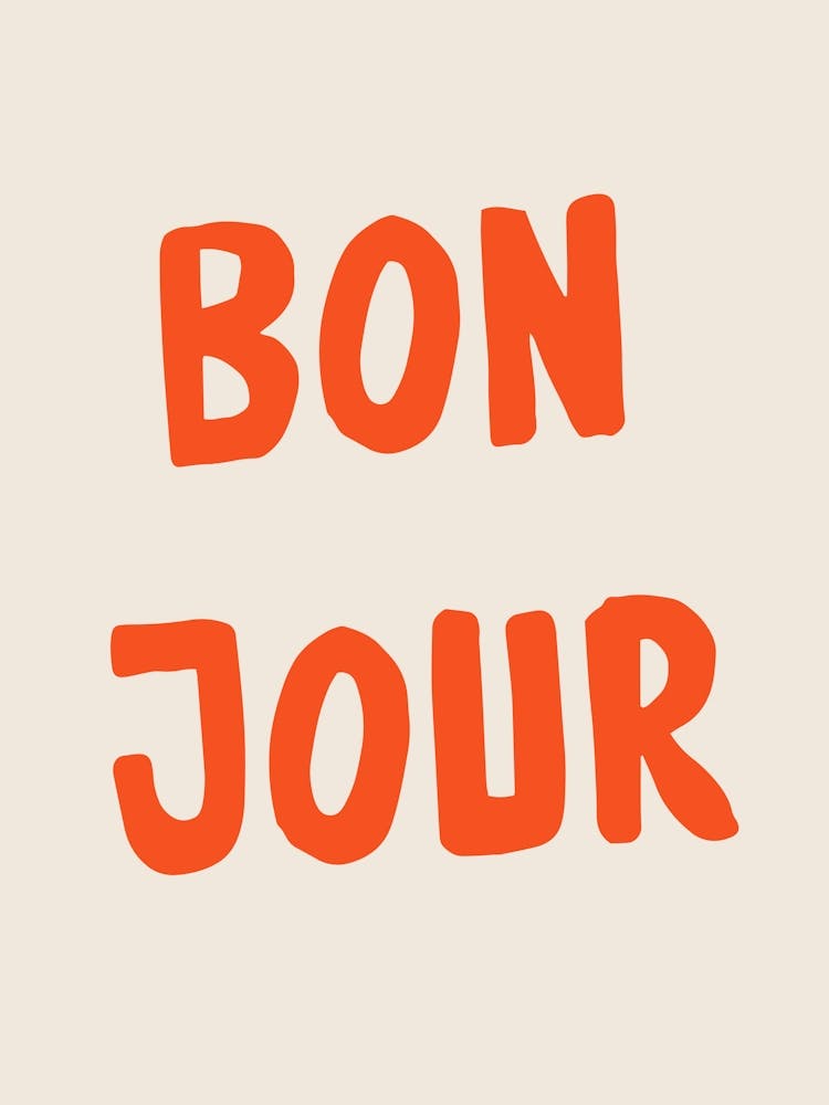 Bonjour