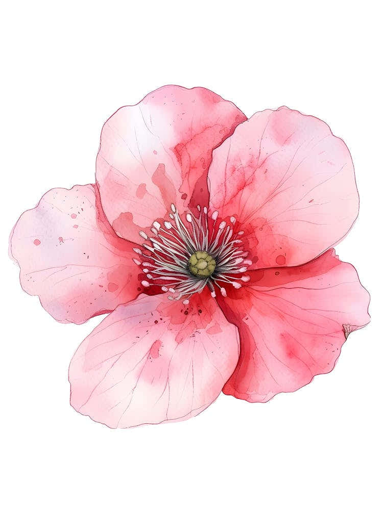 Watercolor Flower