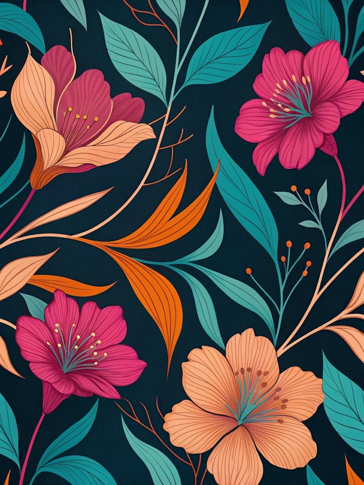 Seamless Floral Pattern 45
