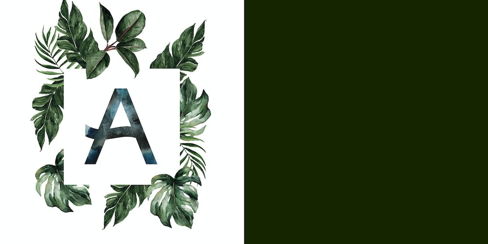 Botanical Alphabet A