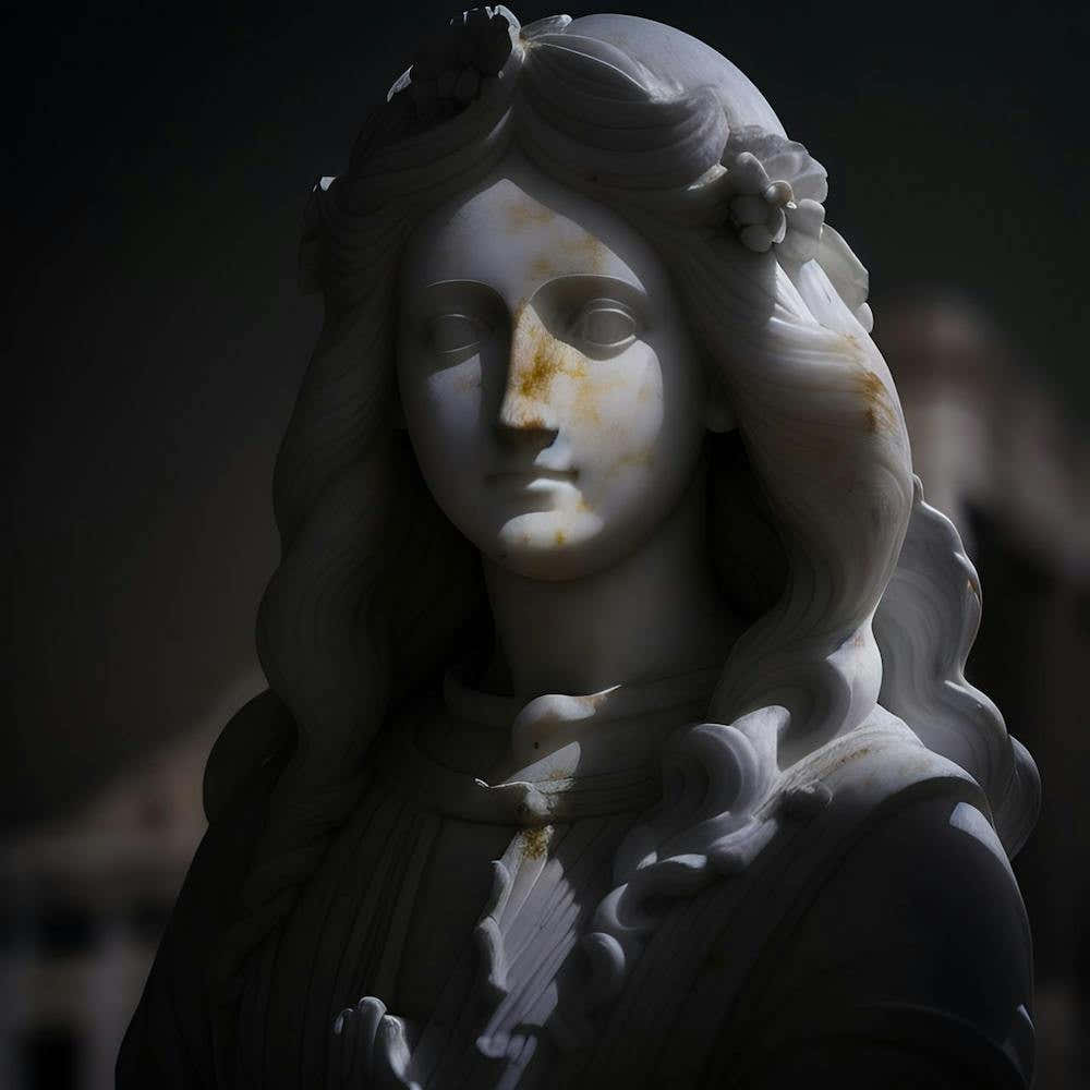 Statue Of The Virgin