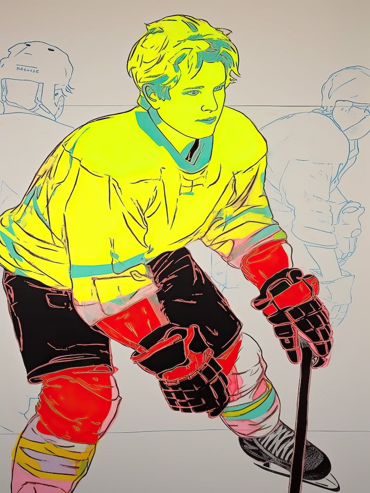Hockey Pop Art 2