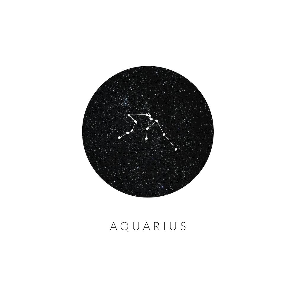 Aquarius Constellation Square