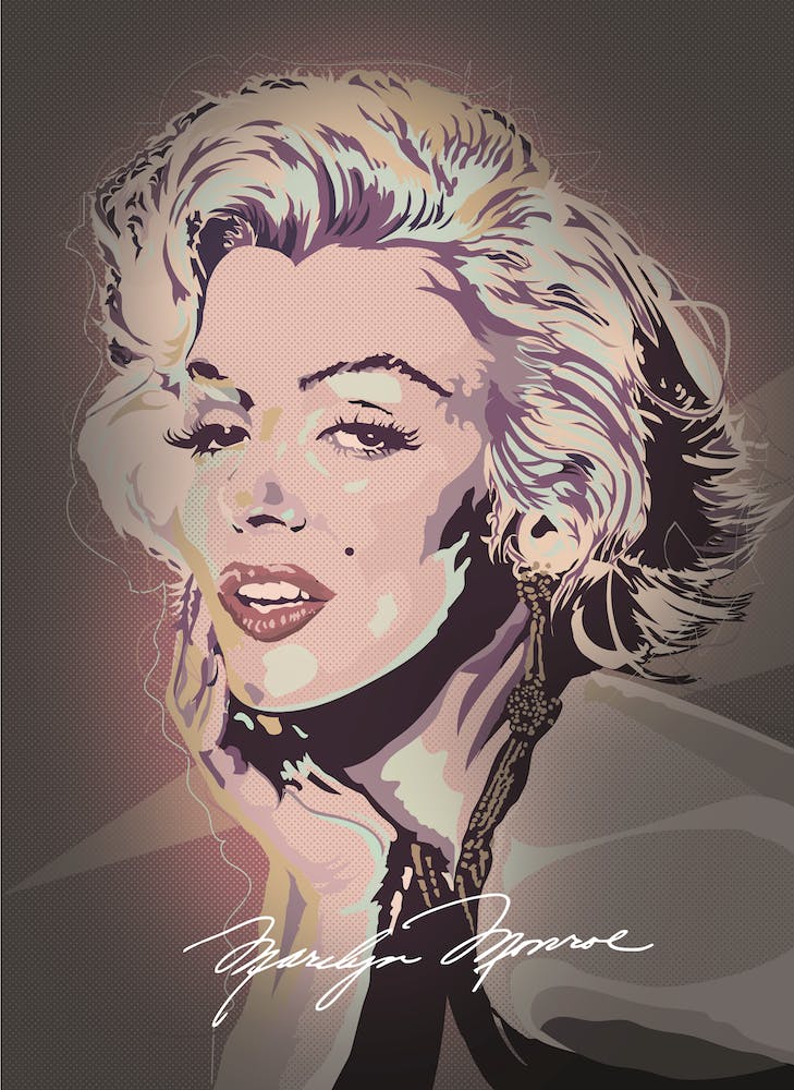 MM RETRO | POP ART WORLD 2023 Digital vector illustration| www.popart.world